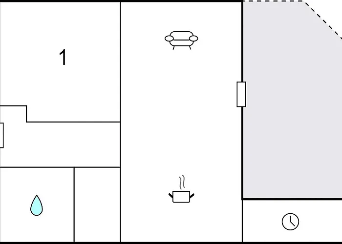 1 Bedroom Beautiful In Дом отдыха *